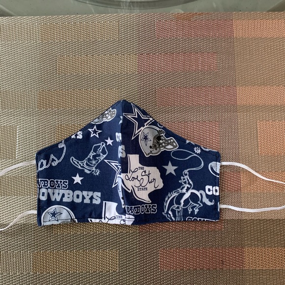 NFL Sports Team Dallas Cowboys Face Mask - Picture 5 of 6